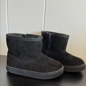 Black Suede Ankle Boots